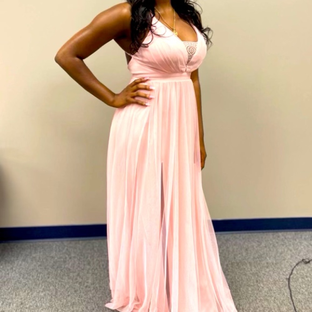Soft Pink Formal Dress Size 7